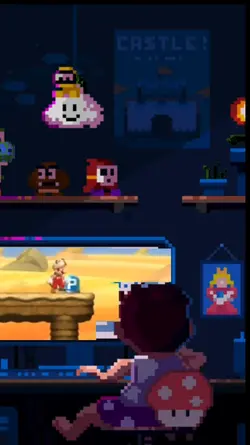 8-bit Mario