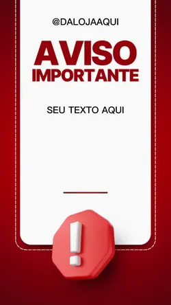 Aviso Importante 