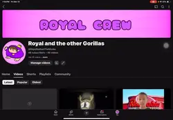 I HAVE A YT CHANNEL!
