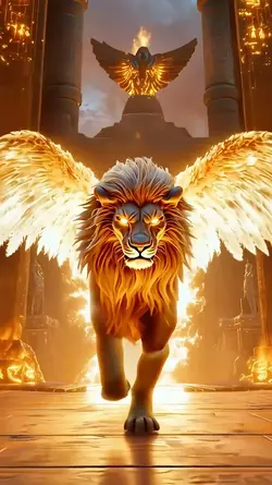 Lion AI With Wings