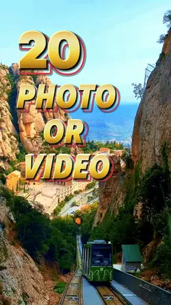20 photo or video