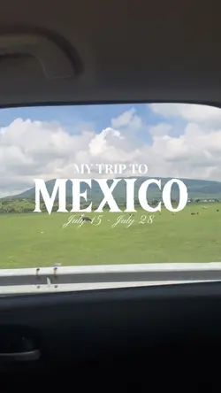 My trip to Mexico