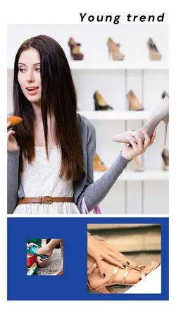 Shoes displa