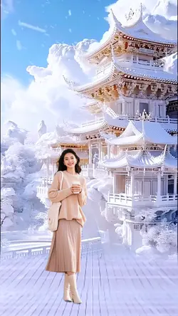 Snow scene
