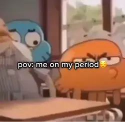 pov me on my period☺️