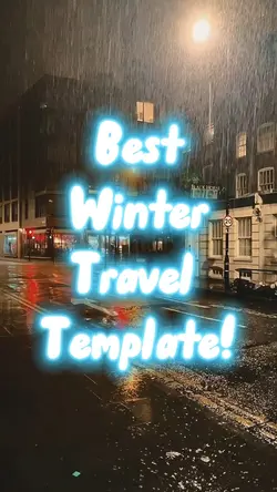 Winter template