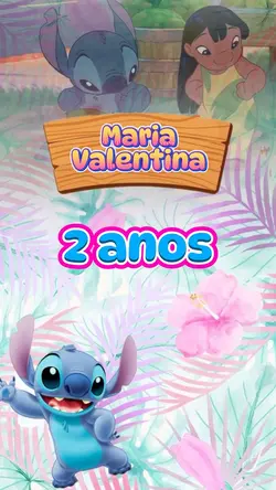 CONVITE LILO&STITCH 