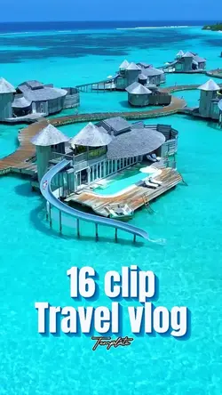 16 clip travel vlog 