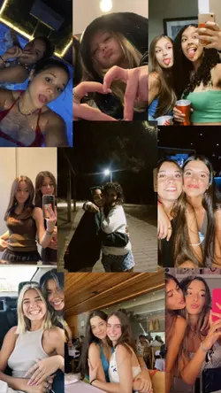 Colagem amizade