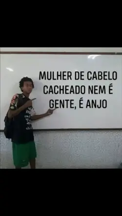 Cacheada é anjo