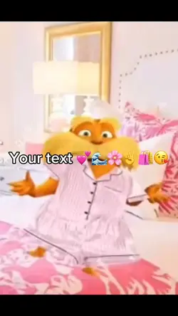Preppy lorax 🌸🛍️💅💕✌️🌊
