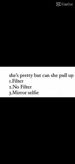 She pretty but.....
