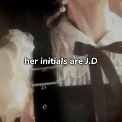 her/his initials are
