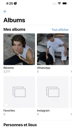 Album templates