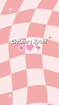 Clothing Haul!!🩷