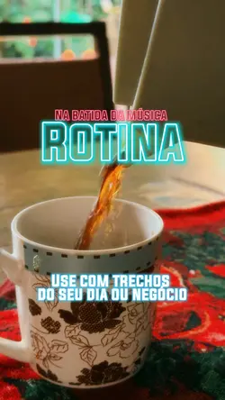 Rotina na batida 