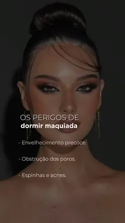 Dormir maquiada 