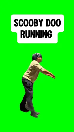 SCOOBY DOO RUNNING 