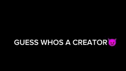 I'm a creator crazy