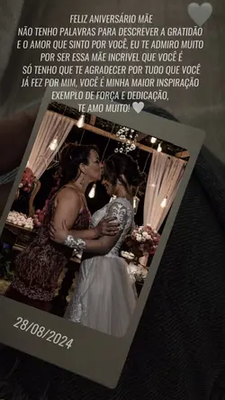 Feliz niver mãe 