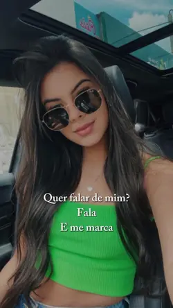 quer falar de mim?