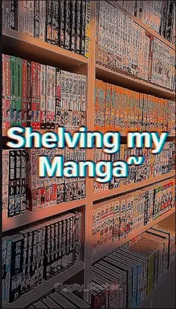 Shelving manga 😚