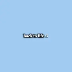 back to school 😔