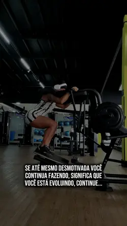 Mesmo desmotivada 