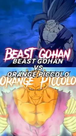 Gohan vs Piccolo