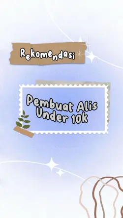 pembuat alis nih