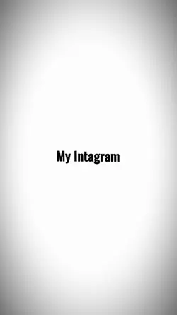 My Instagram 