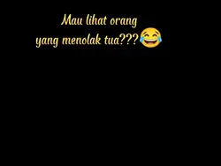 menolak tua