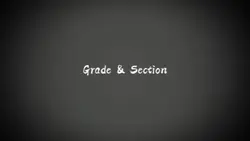 Grade & Section