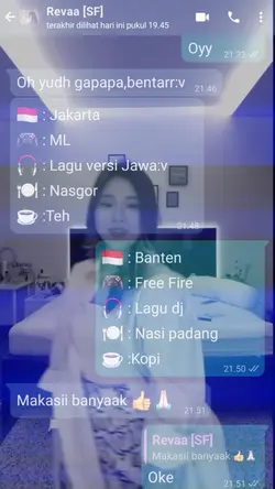 mentahan chat wa