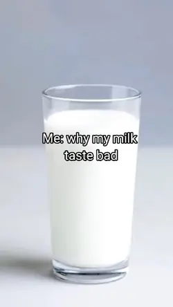 Sorry that’s my milk