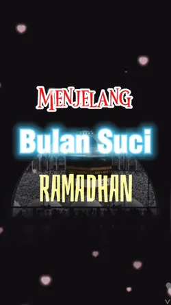 menjelang ramadhan