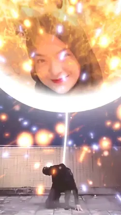 efek bulan keren
