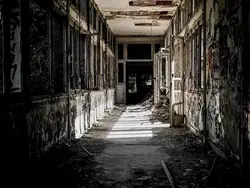 abandoned house