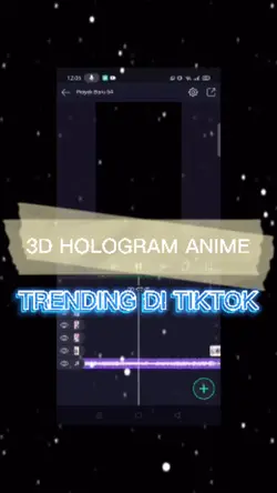 3D Hologram ANIME