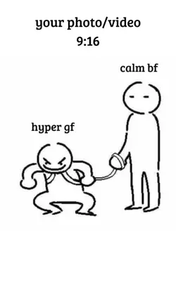 hyper gf and calm bf