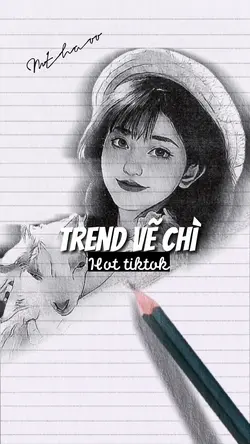 Trend vẽ bút chì