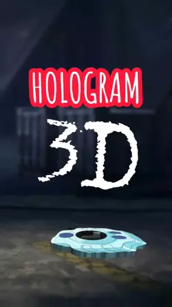 3D Hologram Animasi