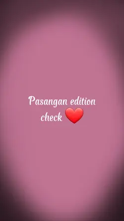 pasangan edition