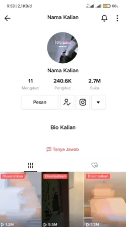 prank akun tiktok