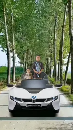 Naik mobil BMW