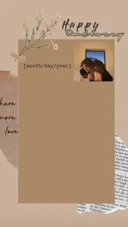 Monthsary template🥀💫