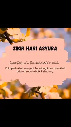 Zikir Hari Asyura 