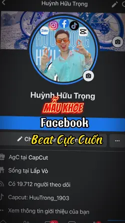 Mẫu Khoe Facebook