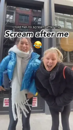 scream after me