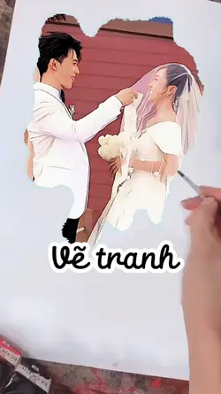 Vẽ tranh 1 ảnh